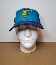 Vtg New Era EVERETT AQUASOX Minor League Baseball Blue Adjustable Hat - RARE!