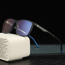 Oversize TR Aluminum magnesium Progressive Multifocal Anti Blue Reading glasses