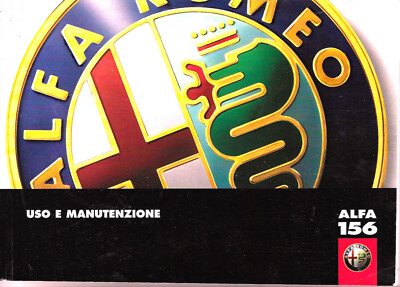 ALFA ROMEO 156 Uso e Manutenzione  1999 Manual Handbuch BA