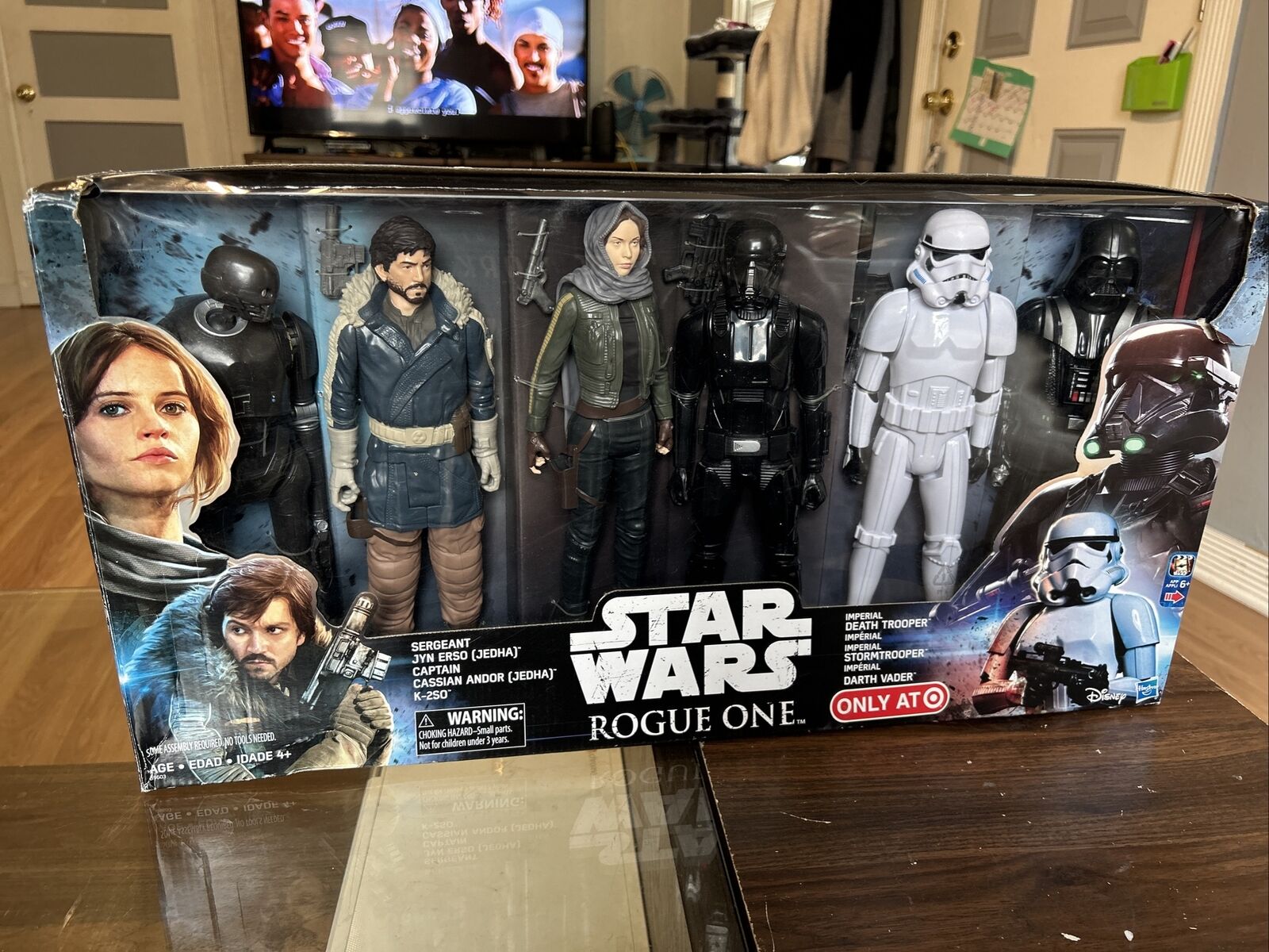 STAR WARS ROGUE ONE 2016 TARGET EXCLUSIVE SET OF 6 12" INCH COLLECTIBLE FIGURES 