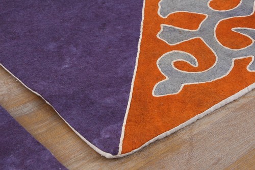 Felt Pillow Cover SET of 2 pcs 21.06" x 21.26" Brand New Fast Shipment 03310 - Picture 12 of 14