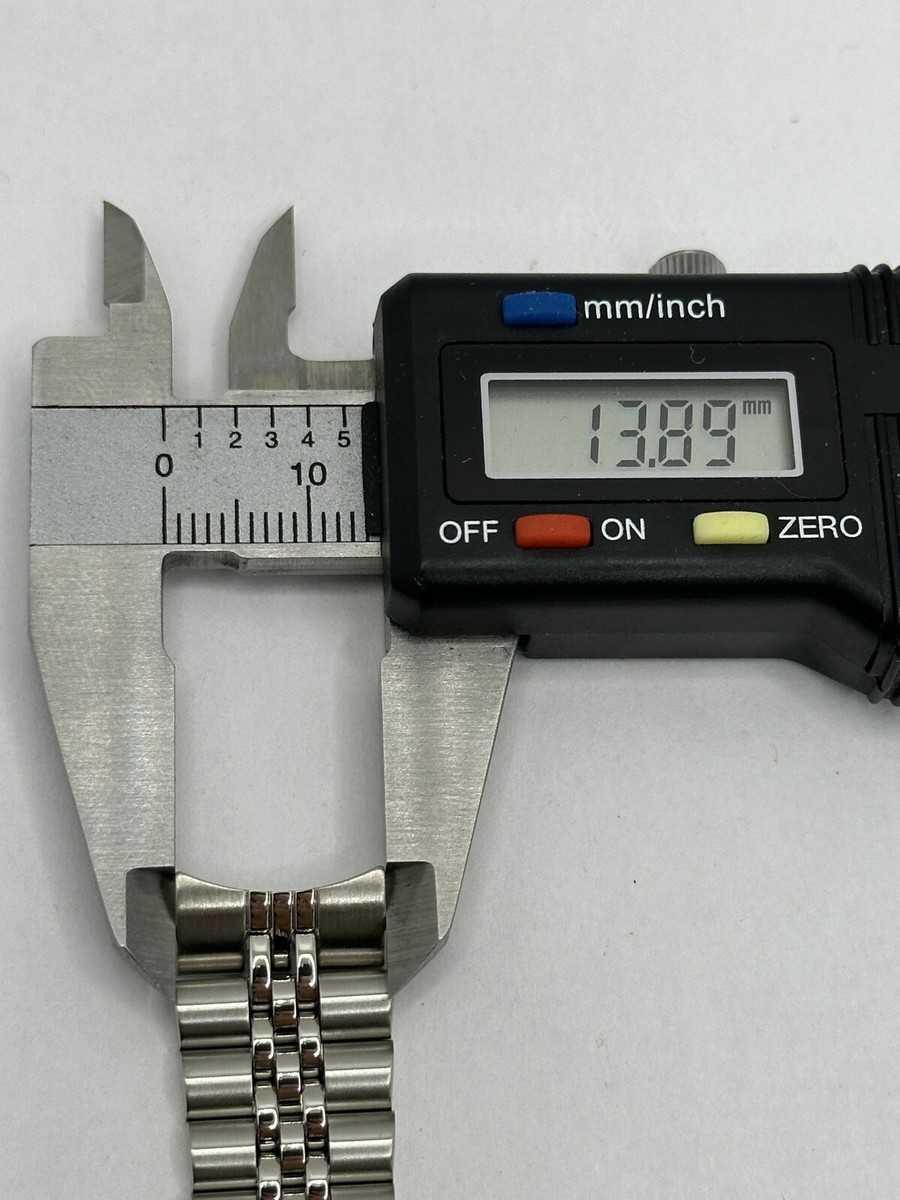 Seiko NOS Vintage 7N82-6A20 Stainless Steel Watch 14mm Bracelet