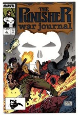 Punisher War Journal #4 VF+ 8.5 1988 Jim Lee Cover