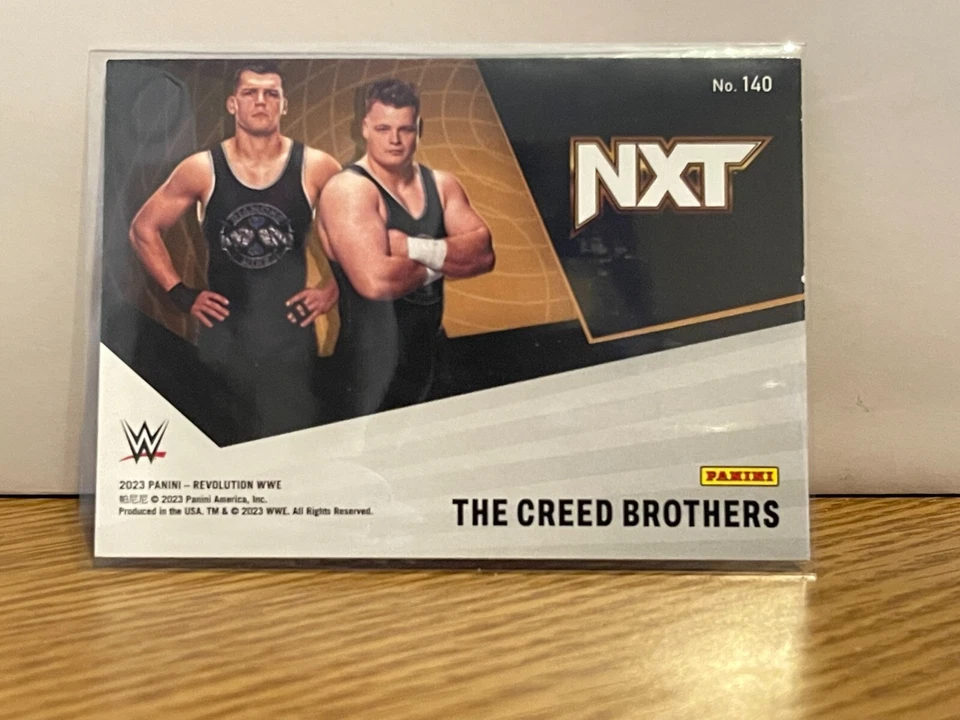 2023 Revolution WWE The Creed Brothers Julius Creed/Brutus Creed #140 - Image 2 of 2