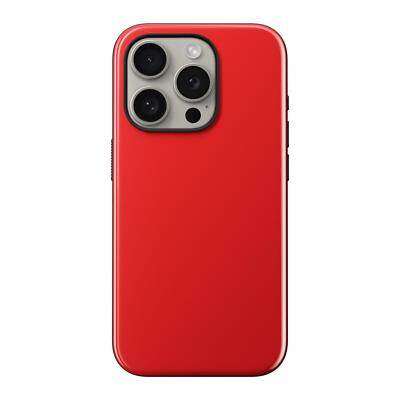 Nomad Sport Case iPhone 15 Pro Night Watch Red Schutzhülle