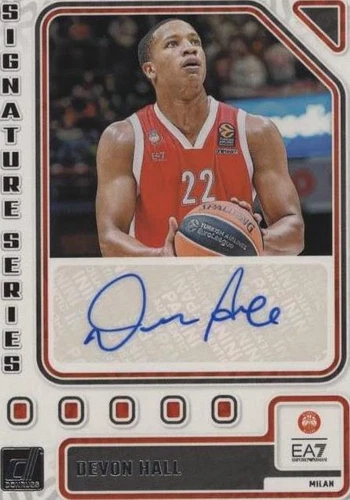 2023-24 Panini Donruss EuroLeague - Devon Hall #SS-HLL