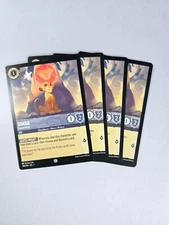 Simba Future King 188/204 Playset 4 cards - The First Chapter