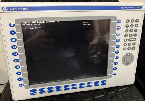 Allen Bradley 2711P-B12C4D1 PANELVIEW PLUS 1250 w/ 2711P-RP1 & 2711P-RDB12C - Picture 11 of 12