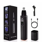 Water Resistant Nose Eyebrow Trimmer & Ear Hair Remover Beard Shaving Clipper