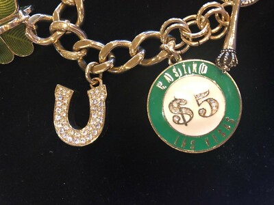 Juicy Couture Lucky Casino Las Vegas Charm Bracelet Watch Juicy Couture Lucky Casino Las Vegas Pre fixed Charm  main image 4