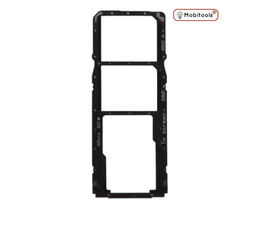 MOBITOOLS-UK BLK Dual Sim & Micro SD Sim Tray Holder for Sony Xperia L3 I3312 I4312 I4332- UK