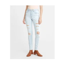 Levi's Women's 721 High Rise Skinny Jeans Light Blue Size 12 (W31 / L30)