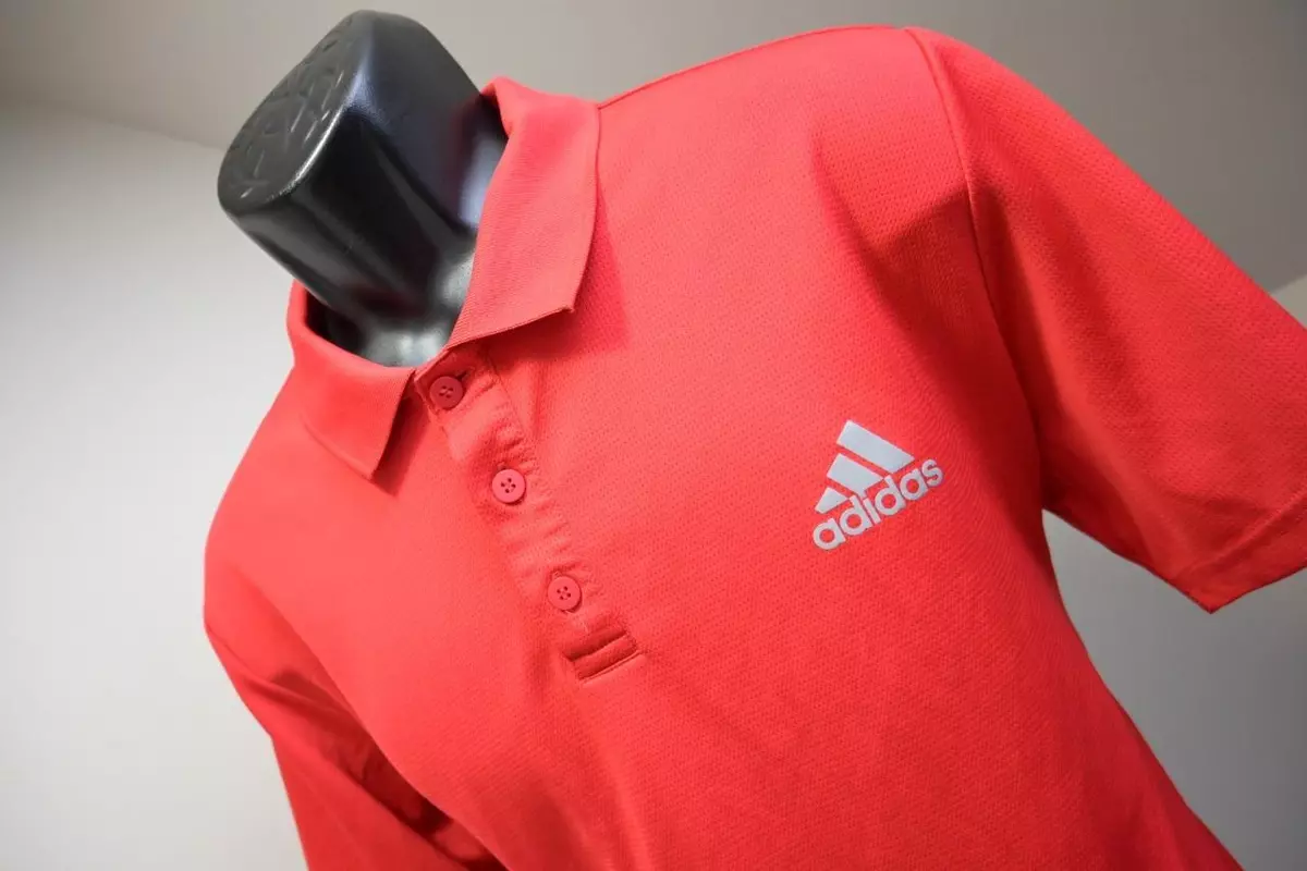 Adidas slim hotsell golf shirts