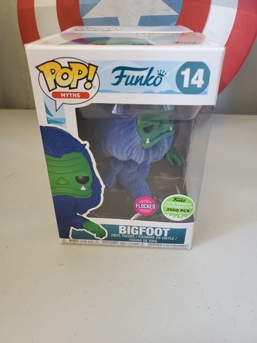 Funko Pop! Bigfoot Flocked Blue and 