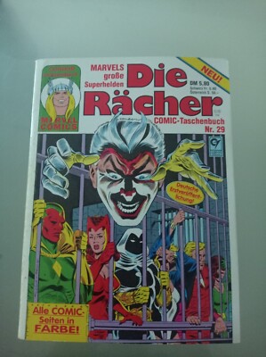 Die Rächer   Comic Taschenbuch Nr. 29   Superhelden Comic Book Condor Marvel