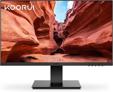 KOORUI 24 Inch Computer Monitor Full HD 1920 x 1080p VA Display 75Hz 3000:1