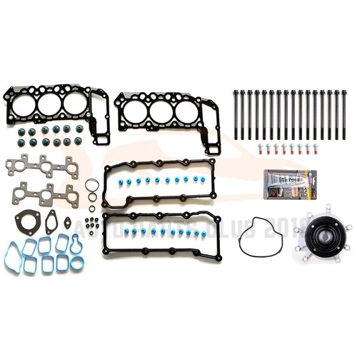 For 2005 Jeep Grand Cherokee Dodge Durango 3.7L Head Gasket Bolts Set