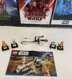 LEGO STAR WARS 7913 Clone Trooper Battle Pack - 100% Complete - Mint Condition