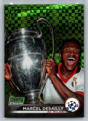 2022-23 Stadium Club Chrome UEFA Numbered /175 #88 Marcel Desailly