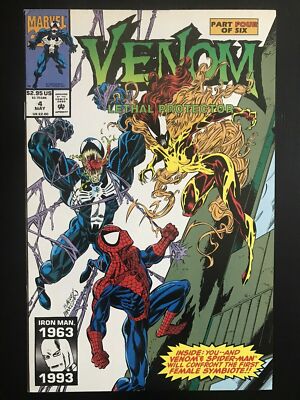 Venom Lethal Protector #4 Near Mint/Unread, 1st app of Scream,Agony,Lasher, Riot