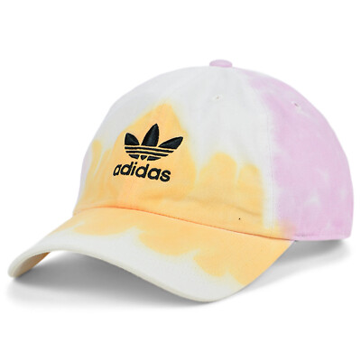 Adidas Originals Relaxed Curved Color Wash Tie-Dye Adjustable