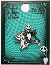 Exclusive Disney Nightmare Before Christmas Jack & Zero Pals Enamel Pin New