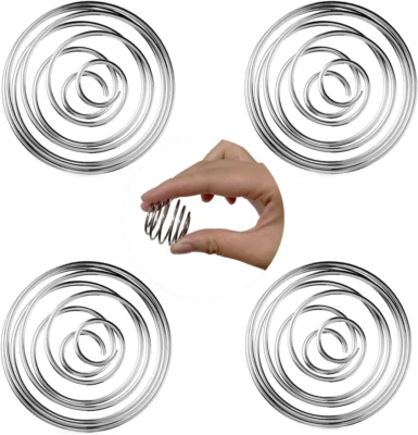 BESUCHE DEN MIDGREYEYE-STORE 4 Stück Klein Edelstahl Shaker Kugel Shaker Ball Proteinshake Protein Mixer Spor