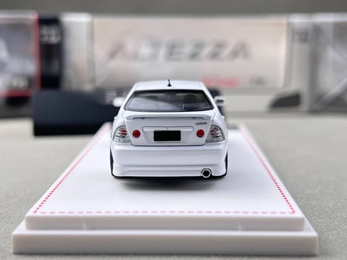 Coche de metal fundido a presión modelo deportivo FH 1:64 blanco Altezza RS200 SXE10 - Imagen 8 de 12
