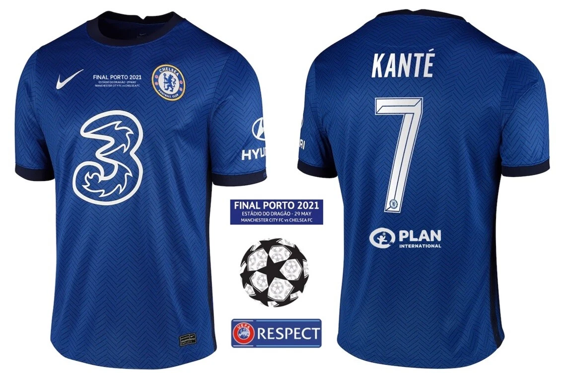 Trikot Nike FC Chelsea UCL Final Porto 2021 Kante 7 I Champions League