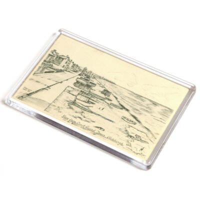 JUMBO MAGNET - Vintage Suffolk - View from Coast Guard Tower, Aldeburgh (a)