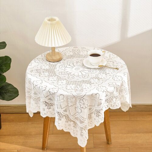 Solid Color Tablecloth Square Tea Table Cloth Dinning Tables Cover Home Decor - Picture 11 of 11