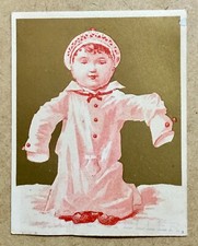 Victorian Trade Card Geller Tailor clothing Boy