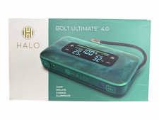 HALO Bolt Ultimate 4.0 Jump Starter Air Compressor USB Power Bank LED - Green