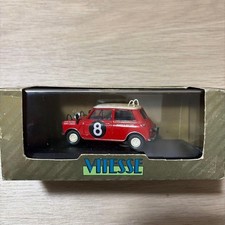 VITESSE Mini Cooper 8 Rally Scale Mini Car 1/43