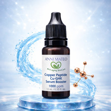 Copper Peptide Serum Booster for DIY Skincare and Haircare Cu-GHK concentrated