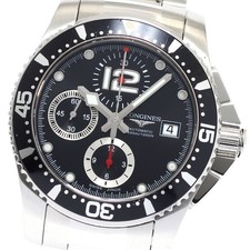 LONGINES Hydro Conquest L3.644.4 Cronografo Quadrante Nero Automatico Uomo_934588