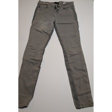 Vince Womens Gray Side Stripe Skinny Jeans Size 29 Stretch Denim Pants USA Made