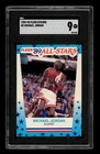 1989-90 Fleer Sticker Set-Break # 3 Michael Jordan SGC 9 MINT