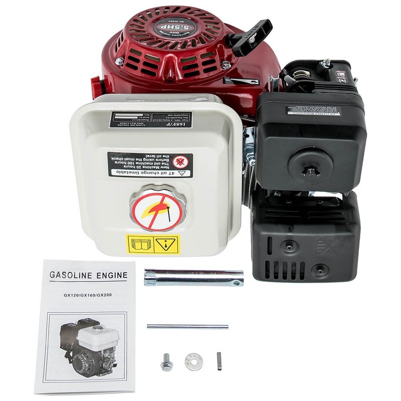 Gasoline Engine 5.5HP Air-cooled For Honda GX160 168cc 56*70 Anti clockwise