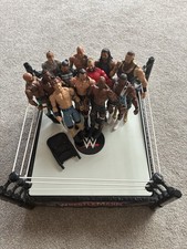 WWE Wrestemania Spring Ring And 12 x 7?Figures