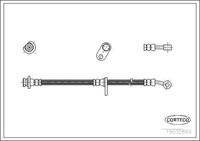 Bremsschlauch Corteco 19032669 FüR RD CR Honda 5 1 16V 4WD RD1 RD3