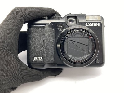 READ ship from US Canon PowerShot G10 14.7MP Digital Camera Black