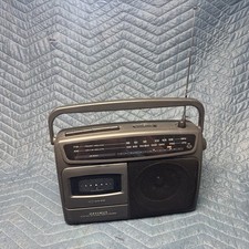 Radio Shack Optimus CTR-91 AM FM Cassette Recorder Working