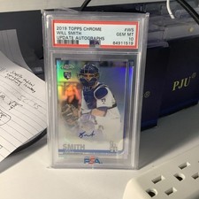 Topps 2019 Chrome Update Will Smith Rookie Autograph PSA 10 CUA-WS