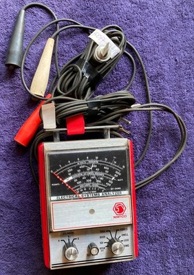 BH1524 Matco ET390 Engine Electrical Tester w/ Cables for Ohms & 400 Amp Draw