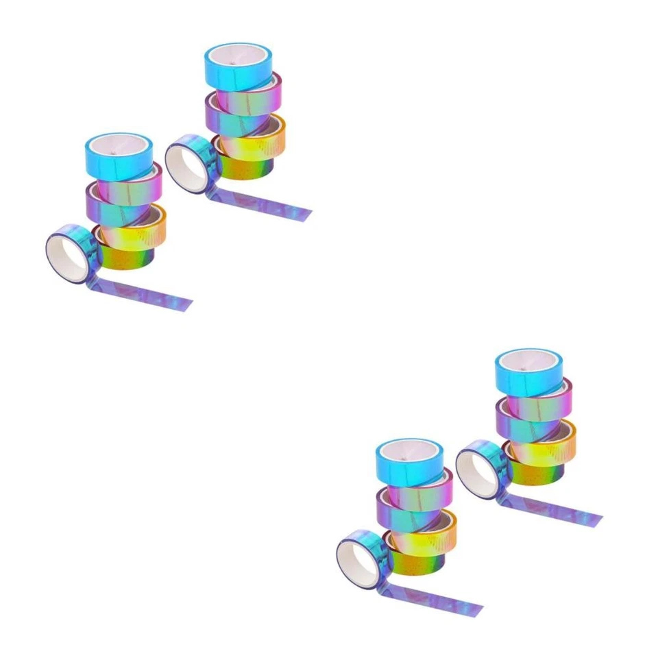 2 Pack Dekoband Selbstklebend Bastel Tape Scrapbook-Klebeband DIY Bastelband - Bild 2 von 4