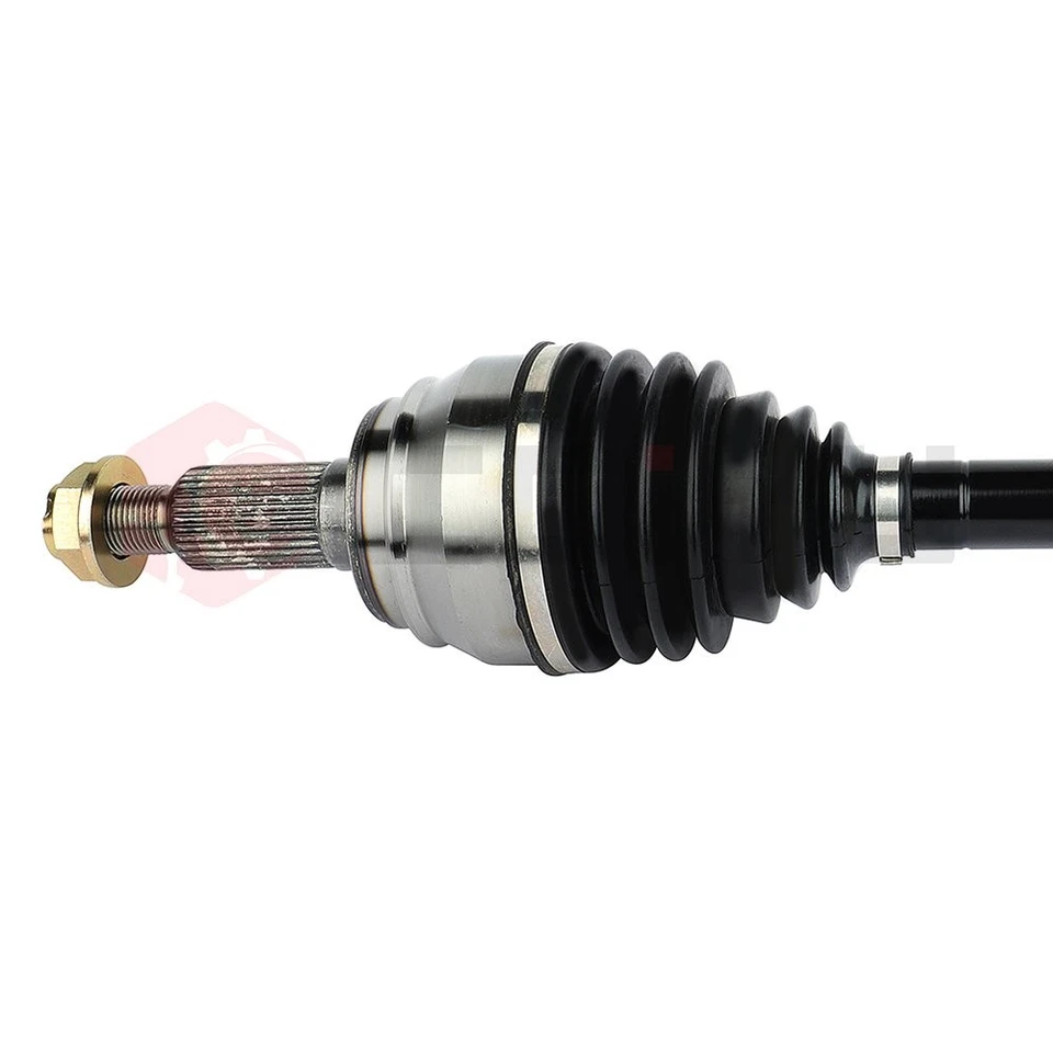 2 discos de freno delanteros rotores + 2 ejes CV para GMC Sierra 1500 6,0 L 2001-2006 Foto 4 de 4