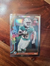 BRAND NEW TOPPS CHROME 2025 Future Stars REFRACTOR De'Von Achane Miami Dolphins