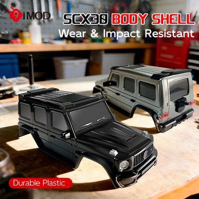 9IMOD SCX30 RC Crawler Body Shell Plastic Cover LED Ready Direct Fit Upgrade