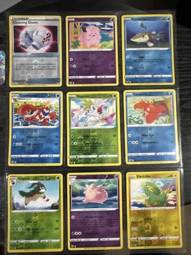 POKEMON ALL FOILS 9 CARD LOT